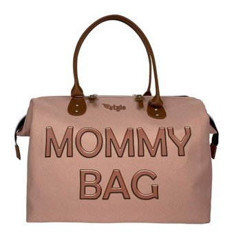 Stylo Mommy Bag Bebek Kol Çantası Pudra