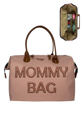 Stylo Mommy Bag Bebek Kol Çantası Pudra
