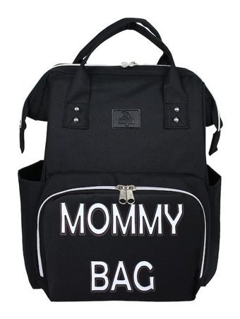 Stylo Star Mommy Bebek Sırt Çantası Siyah
