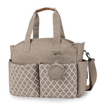 Wyanet Hespero Mommy Fashion Travel Taşınabilir Bebek Omuz Çantası- Haki