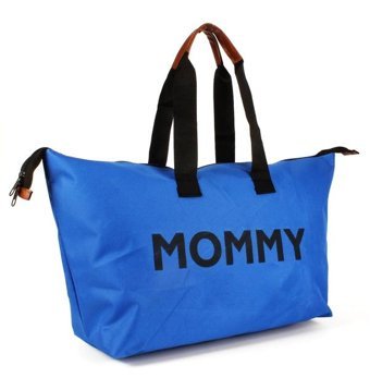 Luwwe Bag's 20587 Anne Bebek Büyük Boy Yardımcı seyahat El Çantası Mavi