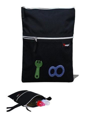 Stylo Travel Wet & Dry Bag Islak Kuru Bebek El Çantası Siyah