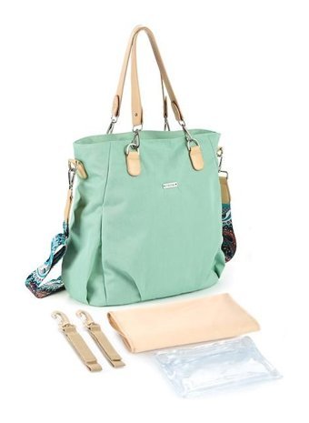 Wyanet Hespero Mommy Fashion Çapraz Askı Bebek Omuz Çantası Yeşil