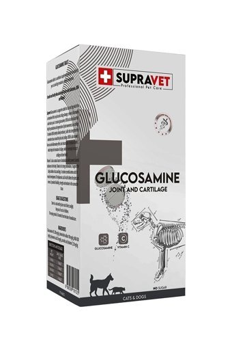 Supravet Glucosamine C Vitaminli Kemik Eklem Sağlığı İçin 100 gr 75 Tablet Köpek Vitamini