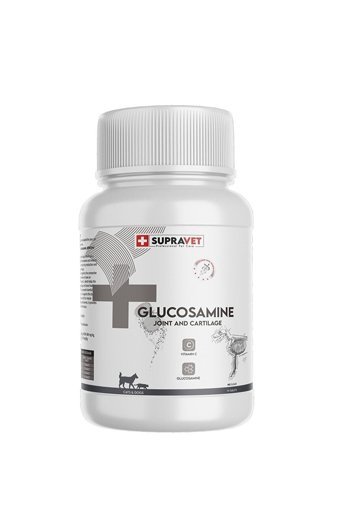 Supravet Glucosamine C Vitaminli Kemik Eklem Sağlığı İçin 100 gr 75 Tablet Köpek Vitamini