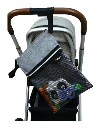 Stylo Travel Wet & Dry Bag Islak Kuru Bebek El Çantası Gri