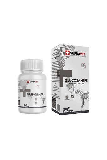 Supravet Glucosamine C Vitaminli Kemik Eklem Sağlığı İçin 100 gr 75 Tablet Köpek Vitamini