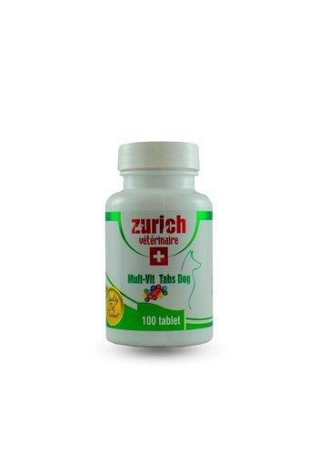 Zürich Hamile Köpekler İçin Tüy Sağlığı İçin 150 gr 100 Tablet Köpek Vitamini