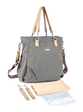 Wyanet Hespero Mommy Fashion Bebek Sırt Çantası-Gri