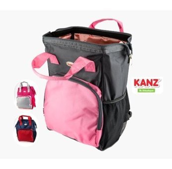 Kanz Bebek Sırt Çantası Gri-Pembe