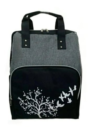 My Geppeto Bag Bebek Sırt Çantası Gri Siyah