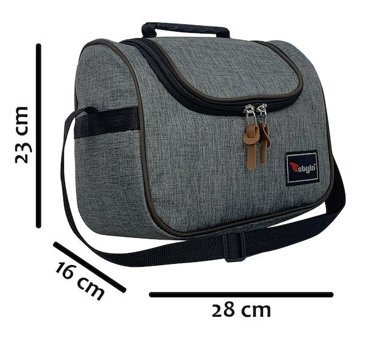 Stylo Picnic Termos Omuz Çanta Gri