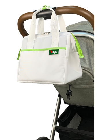 Stylo Beach Bag Termos Bebek El Çantası Krem