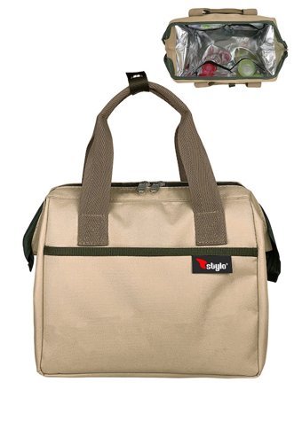 Stylo Beach Bag Termos Bebek Omuz Çanta Bej