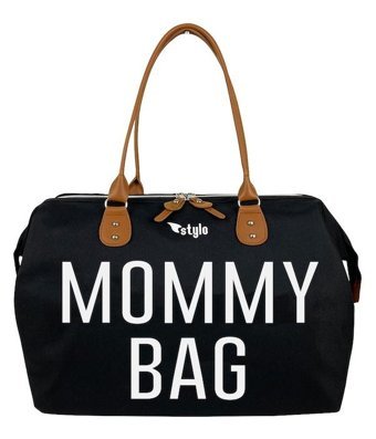 Stylo Mommy Bag Bebek Omuz Çantası Usa Siyah