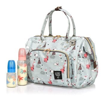 Lal Baby Lal Baby Baggage Bag Alpaka Omuz Askılı Anne Bebek Çantası
