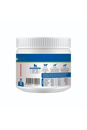 Canina Flex Glucosamine Kemik Eklem Tüy Sağlığı İçin 400 gr 3 Adet Toz Köpek Vitamini