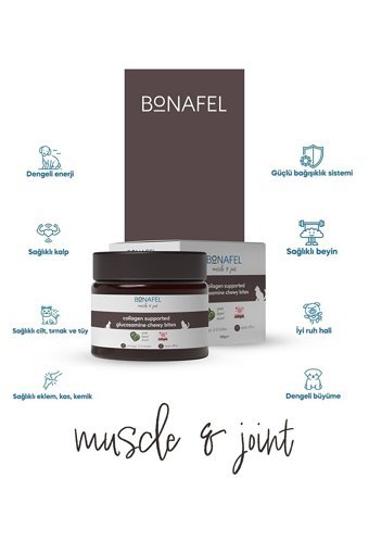 Bonafel Kemik Eklem Tüy Sağlığı İçin 100 gr 50 Tablet Köpek Vitamini
