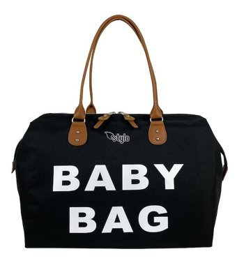 Stylo Baby Tekli Bebek Omuz Kol Çantası Siyah