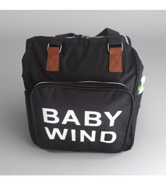 Minilkabebe Wind Baby Bebek Sırt Çantası Siyah