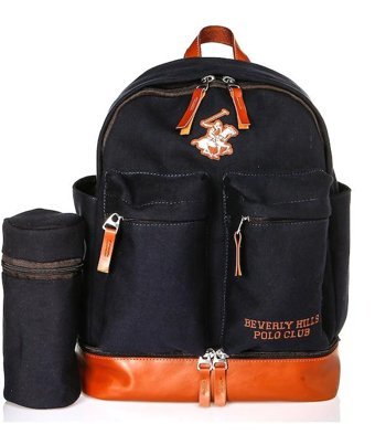Beverly Hills Polo Club 23ybhcucnt001 Canvas Bebek Sırt Çantası Siyah