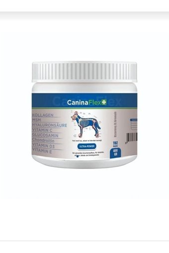 Canina Flex Glucosamine Kemik Eklem Tüy Sağlığı İçin 400 gr 1 Adet Toz Köpek Vitamini
