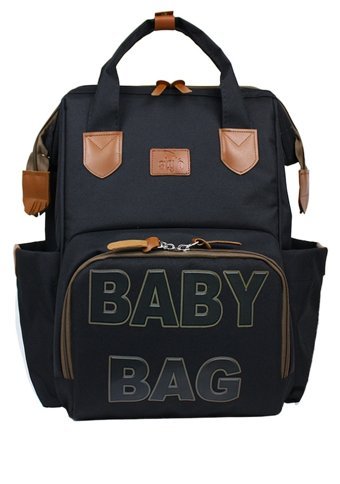 Stylo Monaco Baby Bebek Sırt Çantası Siyah