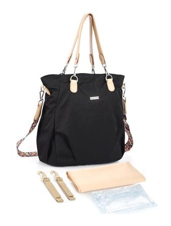 Wyanet Hespero Fashion Çapraz Askı Bebek Omuz Çantası Siyah