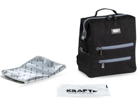 Kraft Lily Bebek Sırt Çantası Siyah