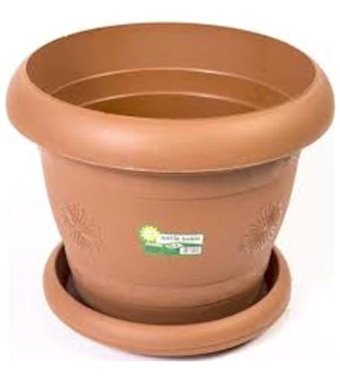 Hako Plastik 2 Adet 7.5 lt Kaliteli Bahçe Balkon Saksısı