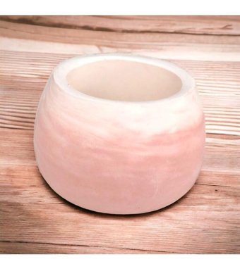 Cococraft Beton Mermer Desenli Saksı Kiremit