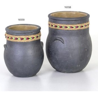 Euro Flora Beton Küp Saksı