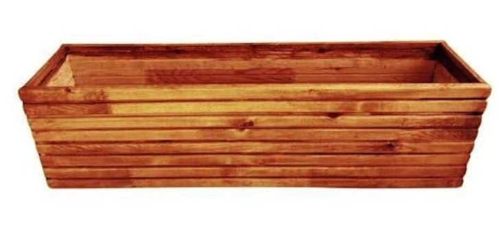 Dekor Çam Ağacı Ahşap Lambiri Saksı