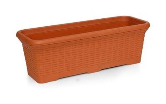 Hiper Hasır Balkon Askılı 6.5 lt Saksı Kiremit