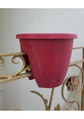 Asenya Plastik 2 Adet 7.5 lt Saks Kırmızı