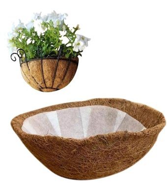 Maotai Shop Asma Astar 35cm Somun Fiber Yedek Astar Saksı