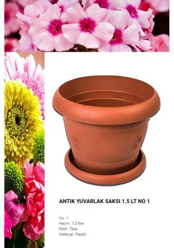 Montesev Antik 1.50 lt Saksı
