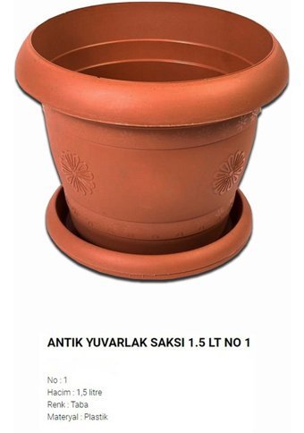 Montesev Antik 1.50 lt Saksı
