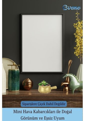 Evene Mini Sukulent Kaktüs Tava Model Saksı Altın