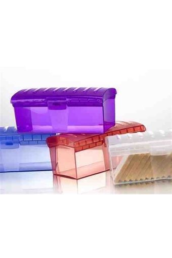 Yetkin Home Kapaklı Çok Renkli Ekmek Kutusu