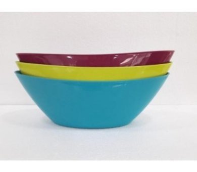 Asenya Plastik 3 Adet 32 lt Kayık Saksı Fıstık Yeşil