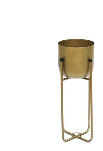 Greenmall Superbia Ayaklı Metal Küçük Boy Saksı