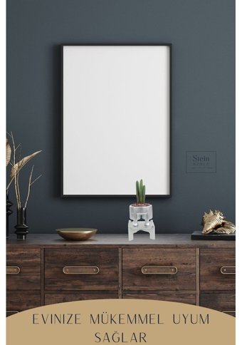 Evene Ayaklı Ahşap Dekoratif Kaktüs Pantolon Model Saksı Gümüş