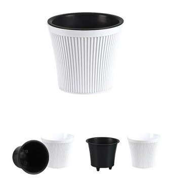 Holıday 1.2 lt Yuvarlak Saksı Beyaz