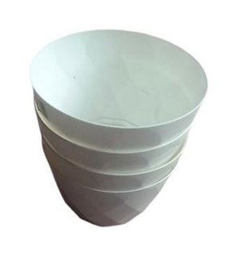 Bahat Plastik 4 Adet 2.4 lt Saksı Beyaz