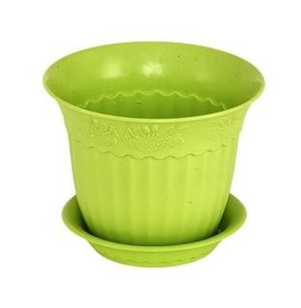 Holiday Antik Yuvarlak Tabaklı 12 lt Saksı Eflatun