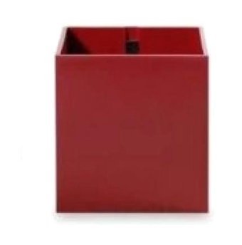 Greenmall Mini Küp Manyetik Saksı Kırmızı