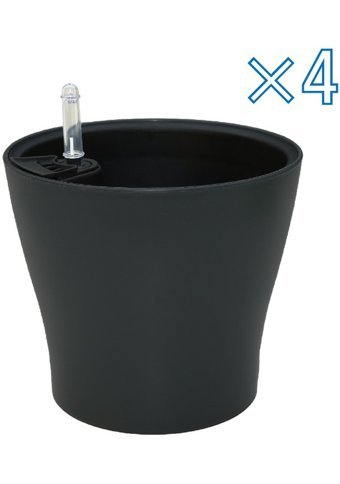 Biorfe Akıllı Saksı Kendi Kendini Sulayan 4 Adet Saksı