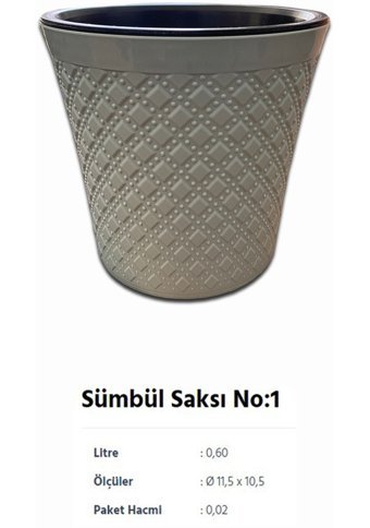 Montesev Sümbül Çiçek 0.60 lt Saksı Açık Toprak