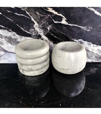 Cococraft Beton ve Organizer Mermer Desenli Saksı